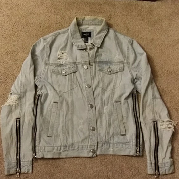 forever 21 men's denim jacket